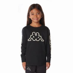 Kappa Logo Aby T Shirts Black | AX2317894