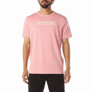 Kappa Logo Cabal T Shirts Light Pink | CV9248715