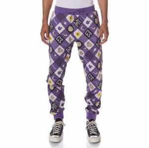 Kappa Logo Edmar Sweatpants Purple | DJ5907823