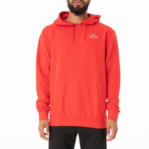 Kappa Logo Fleece Caiok Hoodie Red Coral | WN0278649
