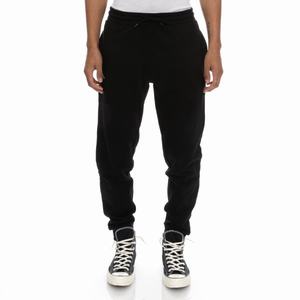 Kappa Logo Fleece Zanok Sweatpants Black | YS9268530
