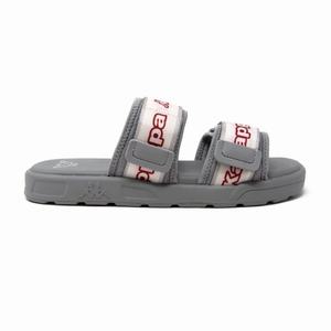 Kappa Logo Kalente Slides Grey | US8962014