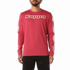 Kappa Logo Simbola T Shirts Red | OC3064129
