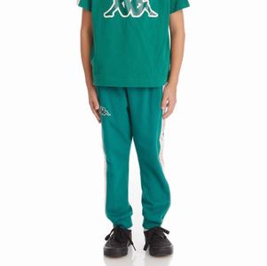 Kappa Logo Tape Anira 2 Sweatpants Dark Green | UG4892350