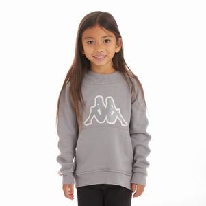 Kappa Logo Tape Apet 2 Hoodie Grey | BG5087143