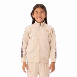 Kappa Logo Tape Artem 2 Track Jackets Beige | WD4819576