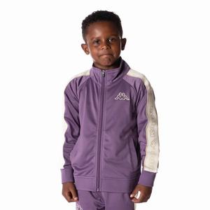 Kappa Logo Tape Artem 2 Track Jackets Purple | MH5702316