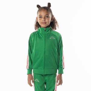 Kappa Logo Tape Dartem Track Jackets Green | BK4567892