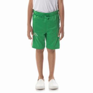 Kappa Logo Tape Dasved Shorts Green | LZ0879314