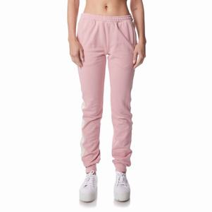 Kappa Logo Tape Edda Sweatpants Pink | RY5197842