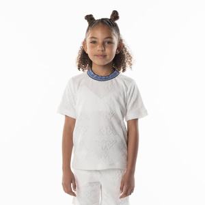 Kappa Logo Tape Efro T Shirts White Blue | UJ0243695