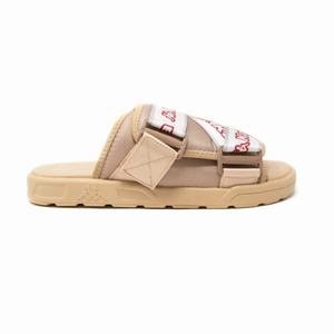 Kappa Logo Tape Kalpi Slides Beige | CQ4976153