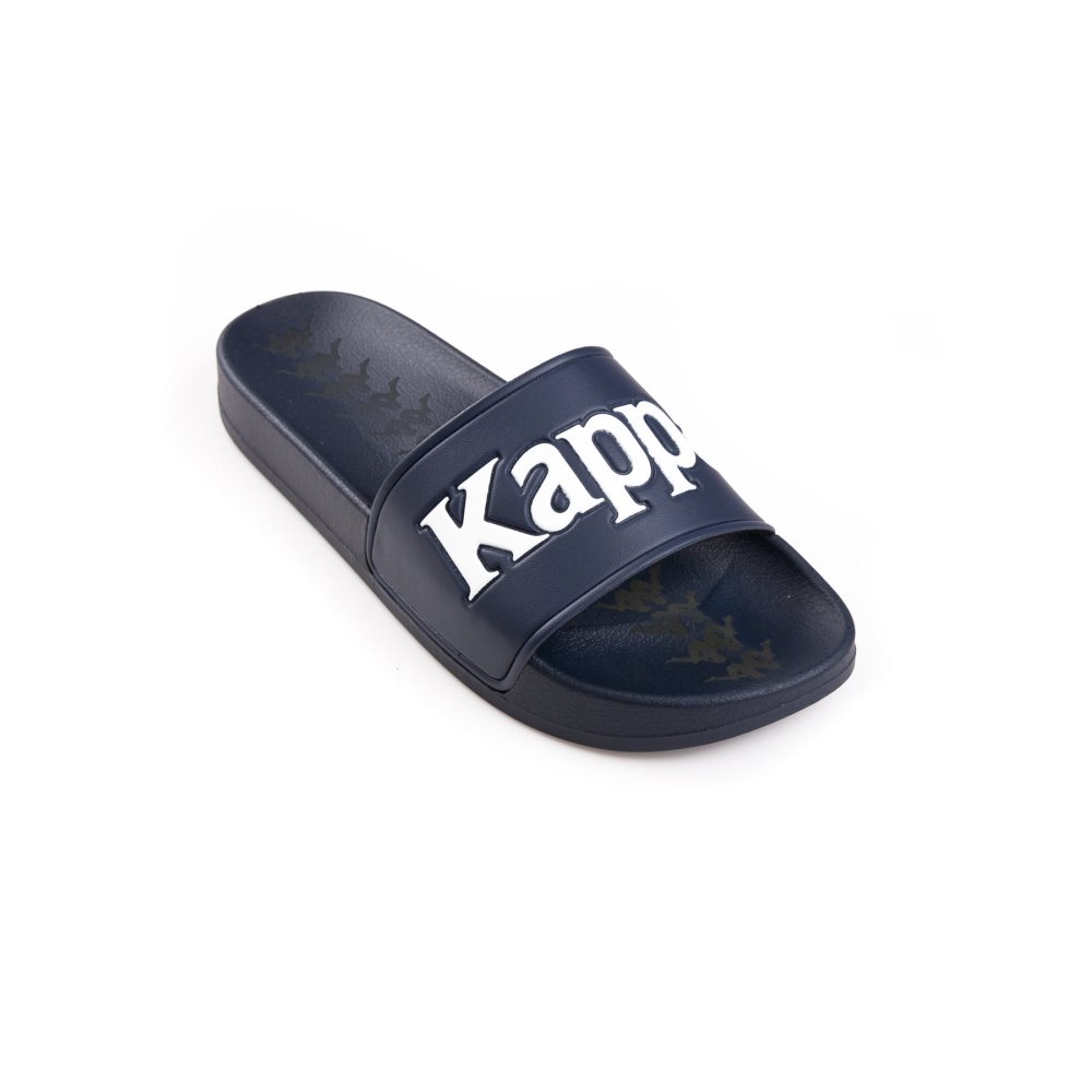 Kappa 222 Banda Adam 9 Slides Blue White | JN5681239