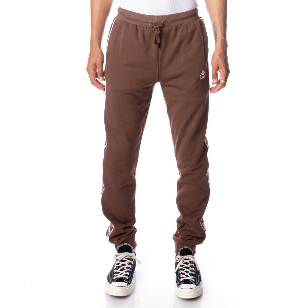 Kappa 222 Banda Alanz 2 Sweatpants Brown | KR4897253