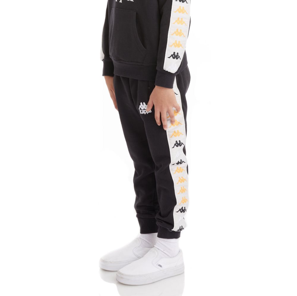 Kappa 222 Banda Alanz 3 Sweatpants Black | FG7194306