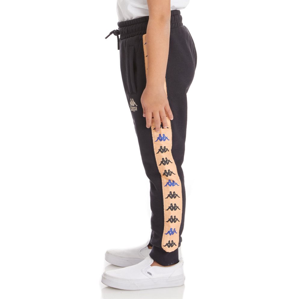 Kappa 222 Banda Alanz 3 Sweatpants Black | HE4512073