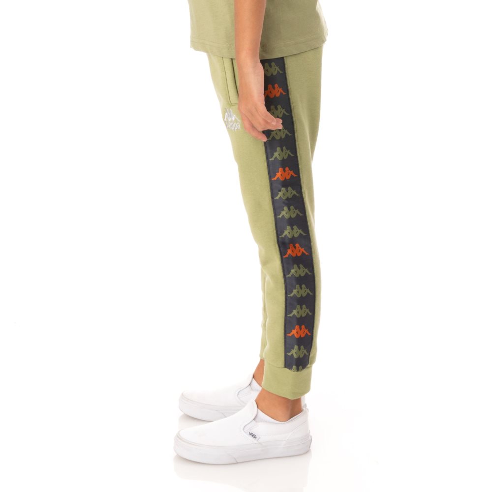 Kappa 222 Banda Alanz 3 Sweatpants Green | FA6701349