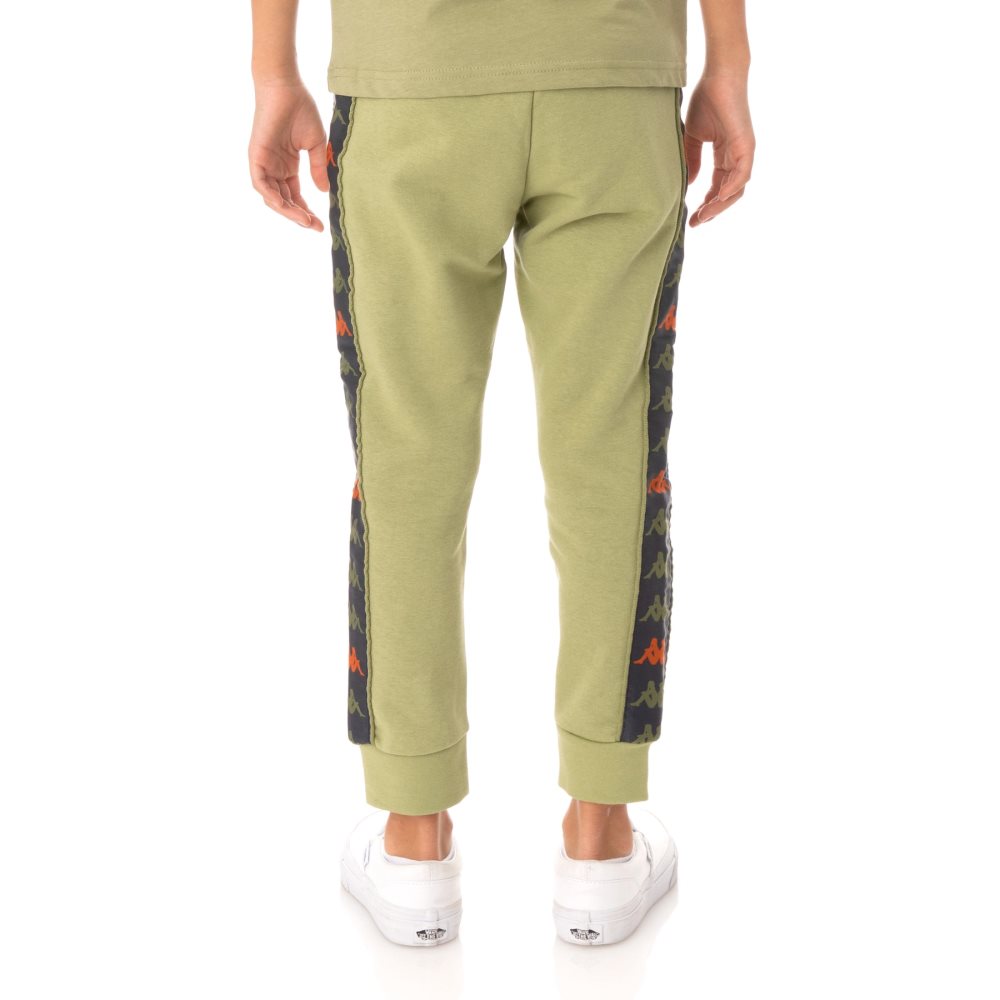 Kappa 222 Banda Alanz 3 Sweatpants Green | FA6701349