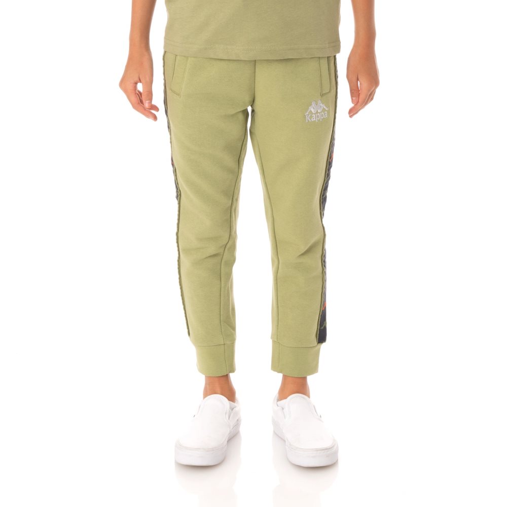 Kappa 222 Banda Alanz 3 Sweatpants Green | FA6701349
