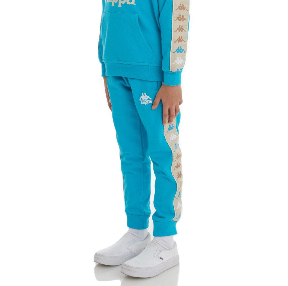 Kappa 222 Banda Alanz 3 Sweatpants Light Turquoise | YI5890612