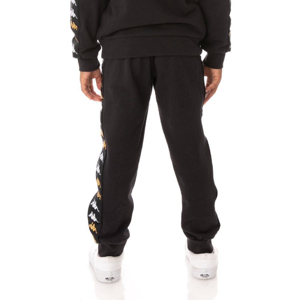 Kappa 222 Banda Alanzin Sweatpants Black | SX5397826