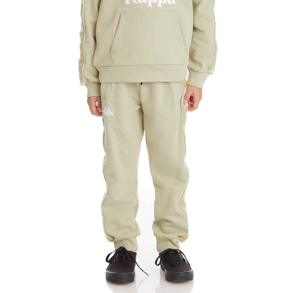 Kappa 222 Banda Alanzin Sweatpants Green Olive | LF2568973