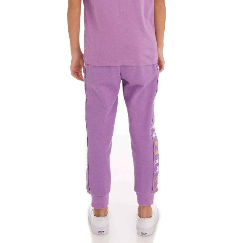 Kappa 222 Banda Alanzin Sweatpants Purple Lavender | GV9073146
