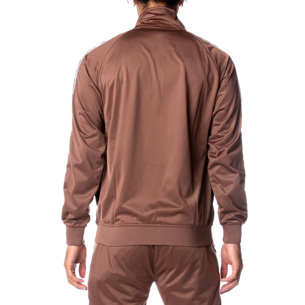 Kappa 222 Banda Anniston Track Jackets Brown White | OK7051849