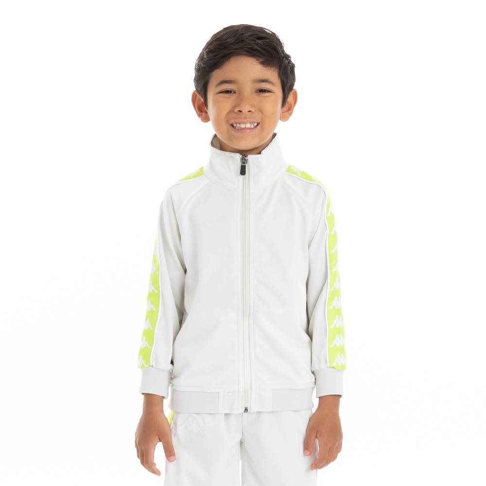 Kappa 222 Banda Anniston Track Jackets Grey Green Light Green | DJ0869234