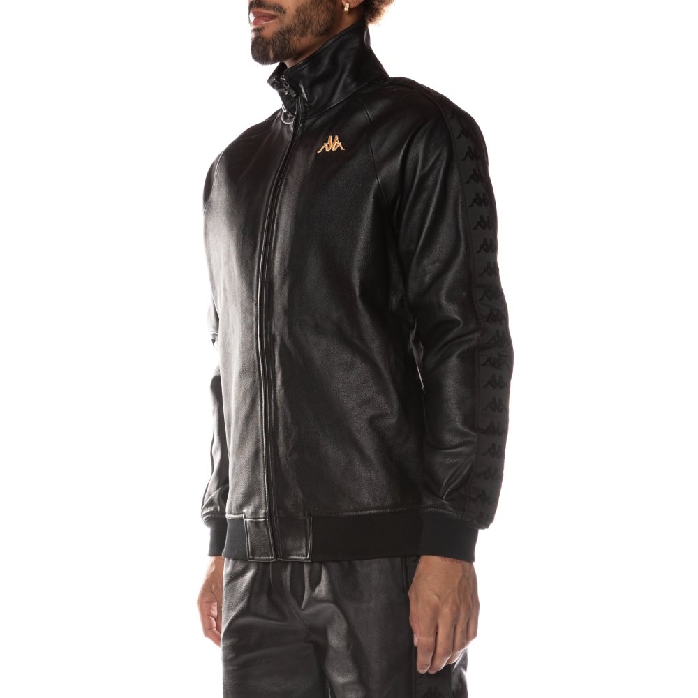 Kappa 222 Banda Annistonel Track Jackets Black | PG8715342