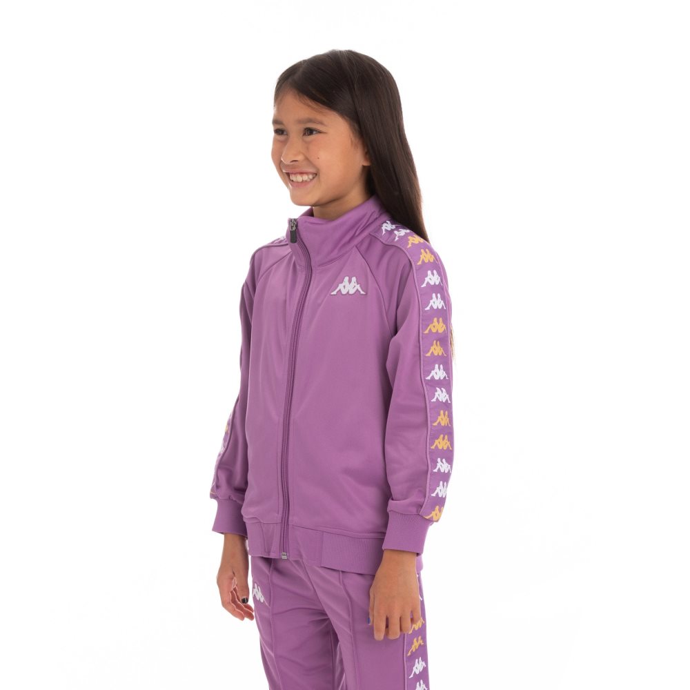 Kappa 222 Banda Annistonin Track Jackets Purple Lavender | EQ3872490