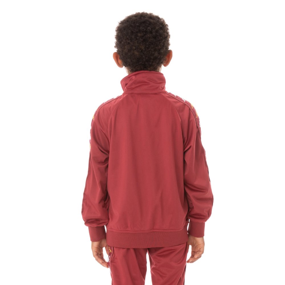 Kappa 222 Banda Annistonin Track Jackets Burgundy | JM4251730