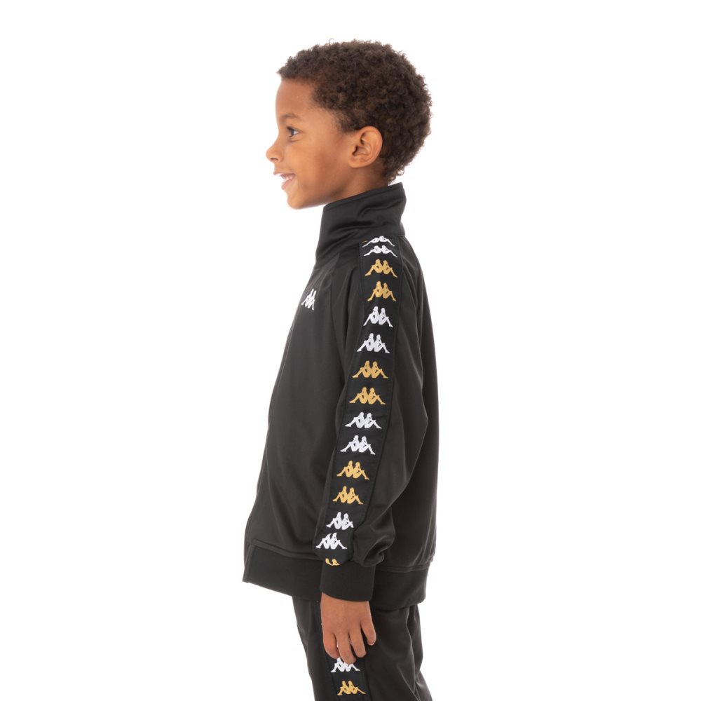 Kappa 222 Banda Annistonin Track Jackets Black | XJ4068792