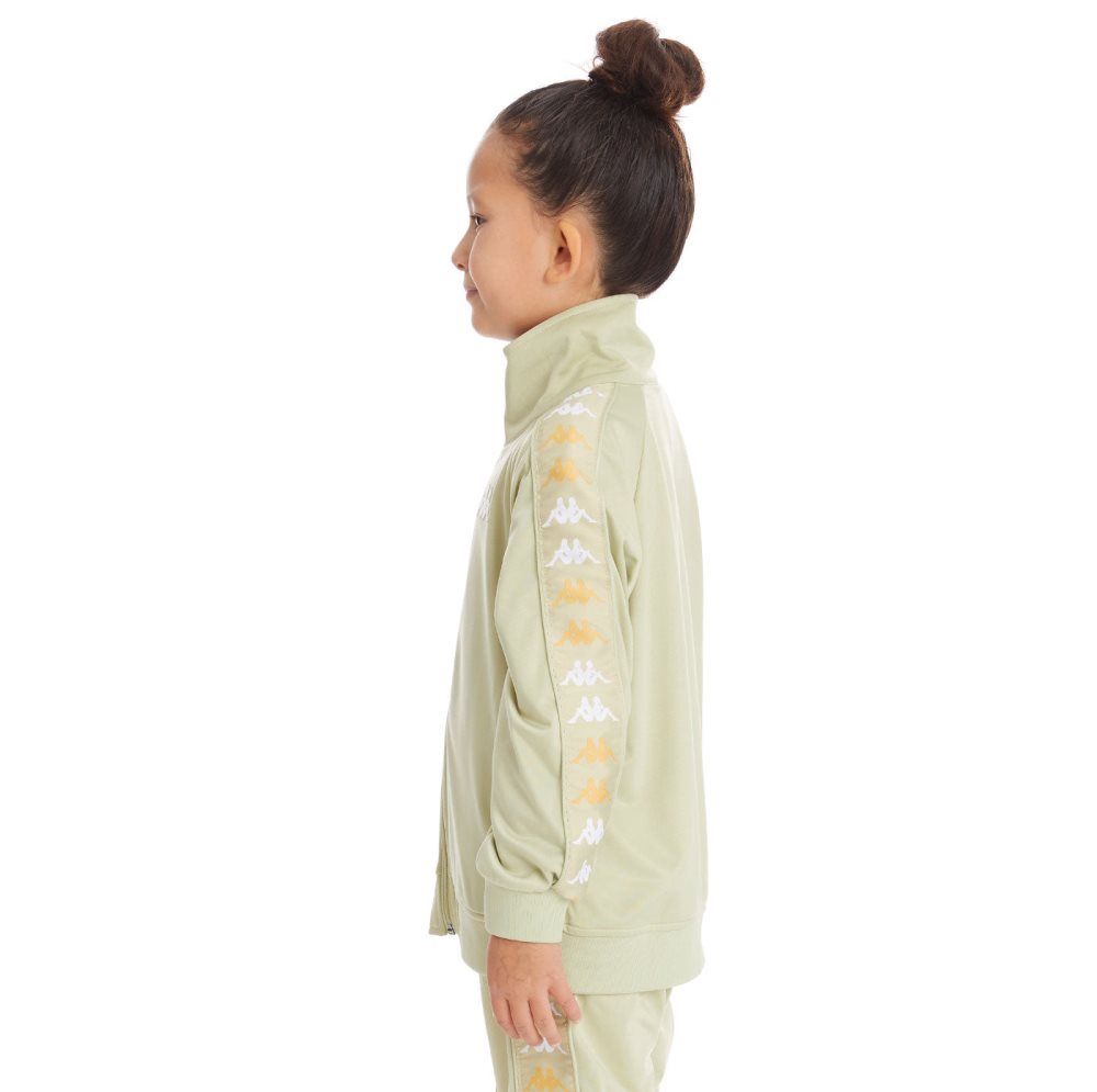Kappa 222 Banda Annistonin Track Jackets Green Olive | YV1893705