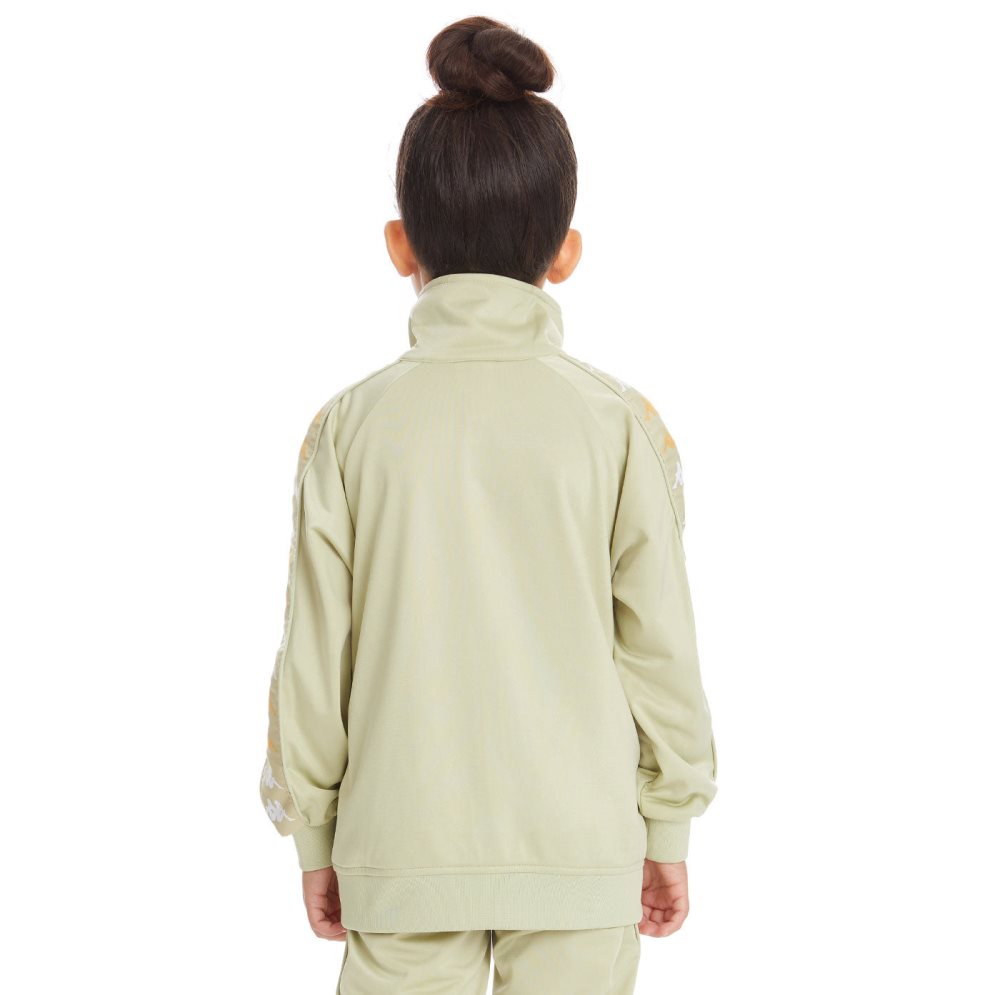 Kappa 222 Banda Annistonin Track Jackets Green Olive | YV1893705