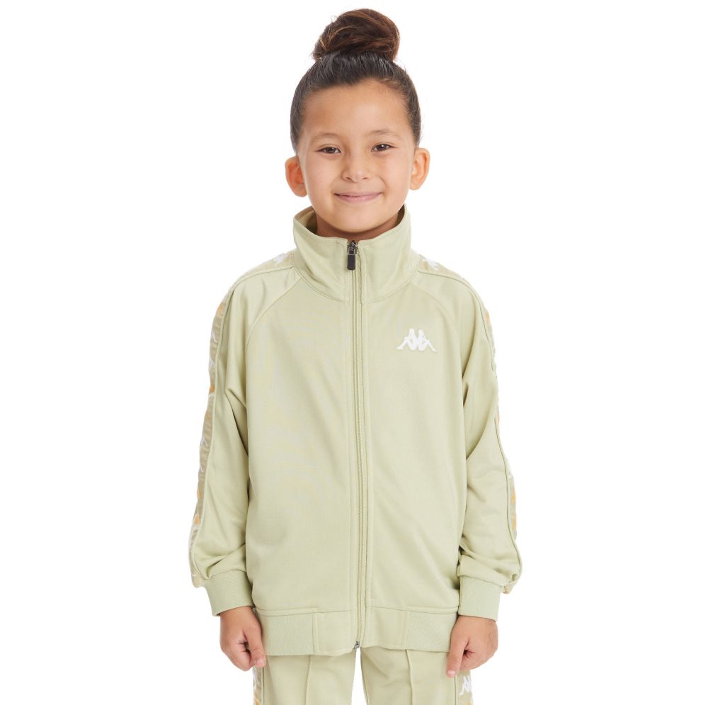 Kappa 222 Banda Annistonin Track Jackets Green Olive | YV1893705