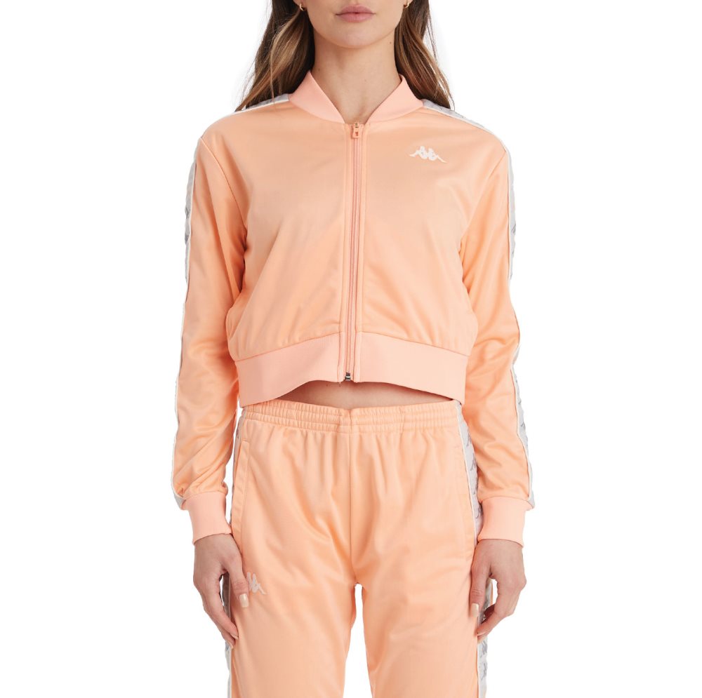 Kappa 222 Banda Asber 2 Cropped Track Jackets Coral | NW4817629