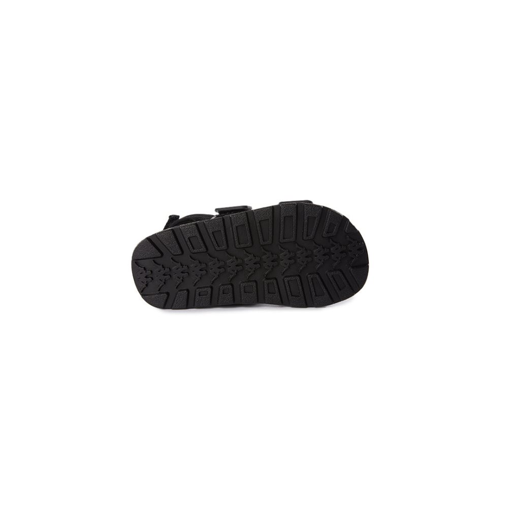 Kappa 222 Banda Aster 7 Toddlers Sandals Black White | XK8364507
