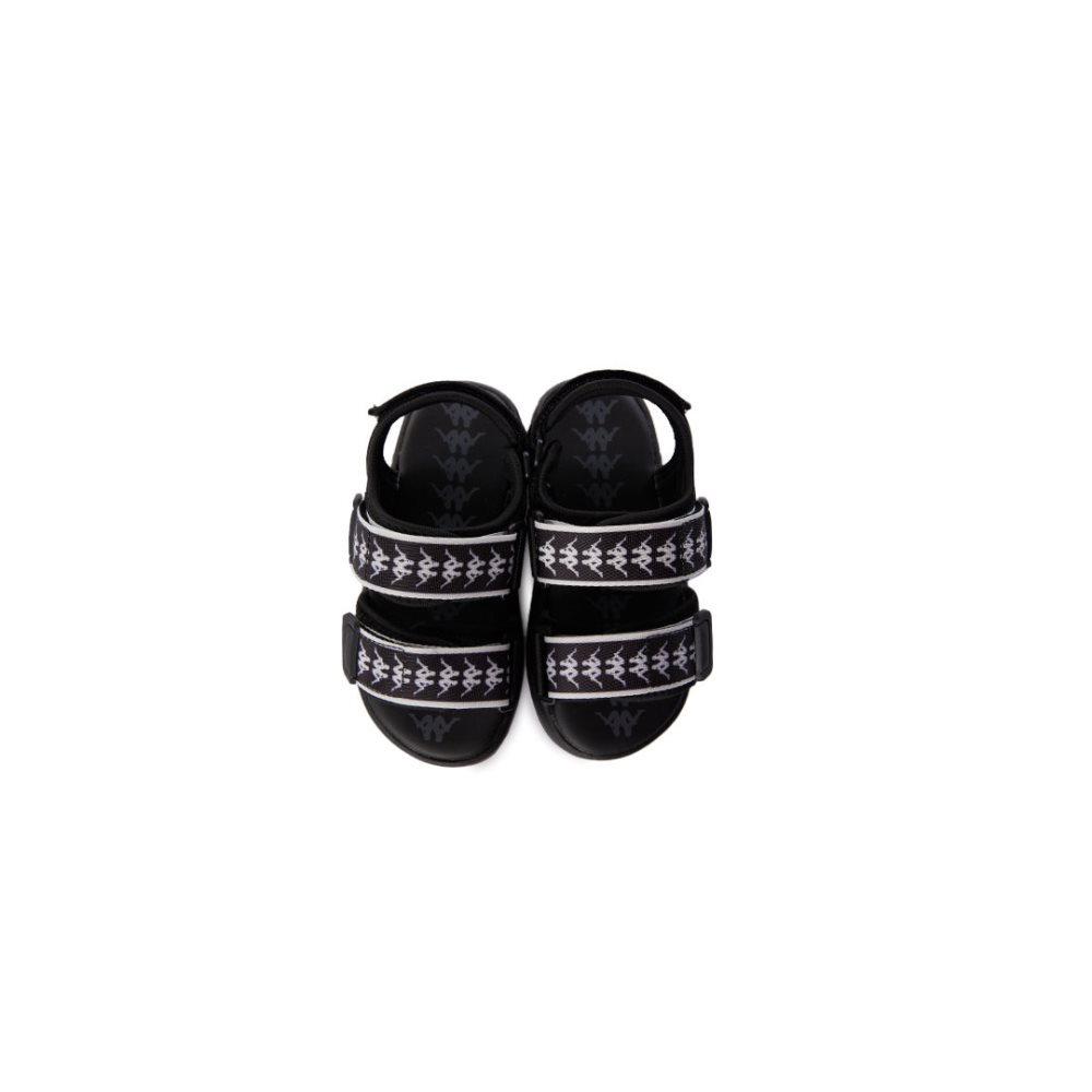 Kappa 222 Banda Aster 7 Toddlers Sandals Black White | XK8364507
