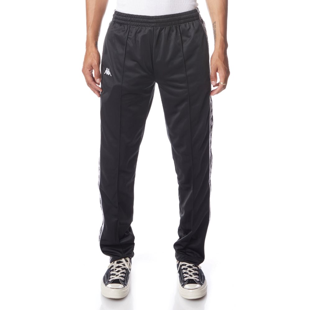 Kappa 222 Banda Astoriazz Track Pants Black White | EH9057468