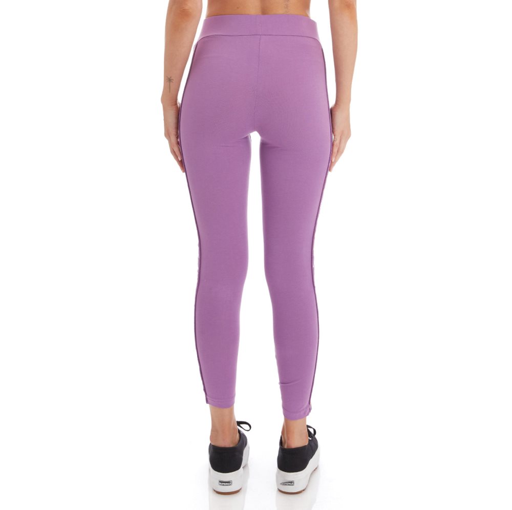 Kappa 222 Banda Baldhill Leggings Purple Lavender | AP5439106