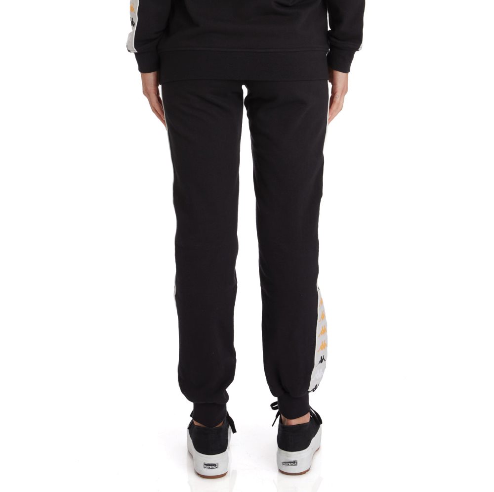 Kappa 222 Banda Barnu 3 Sweatpants Black | DR1893452