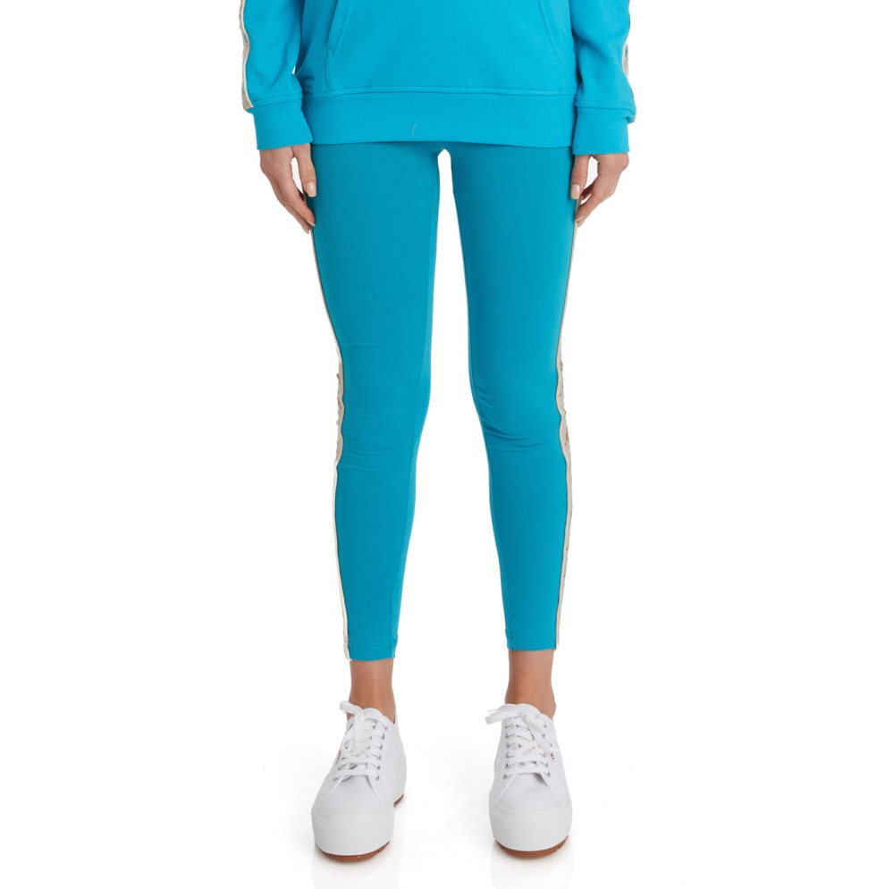Kappa 222 Banda Bartes 2 Leggings Light Turquoise | UV1954678
