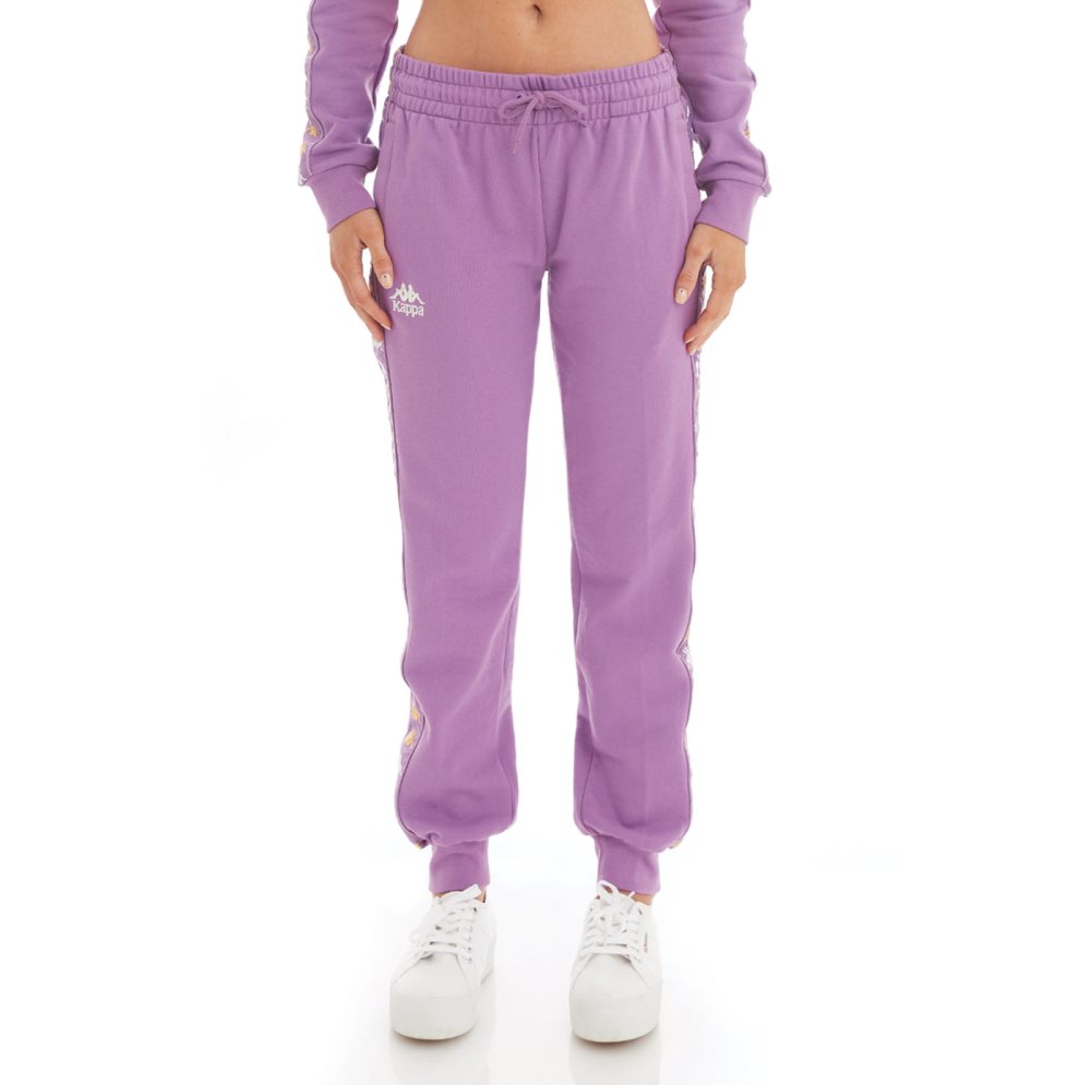 Kappa 222 Banda Beicegel Sweatpants Purple Lavender | IB1856342