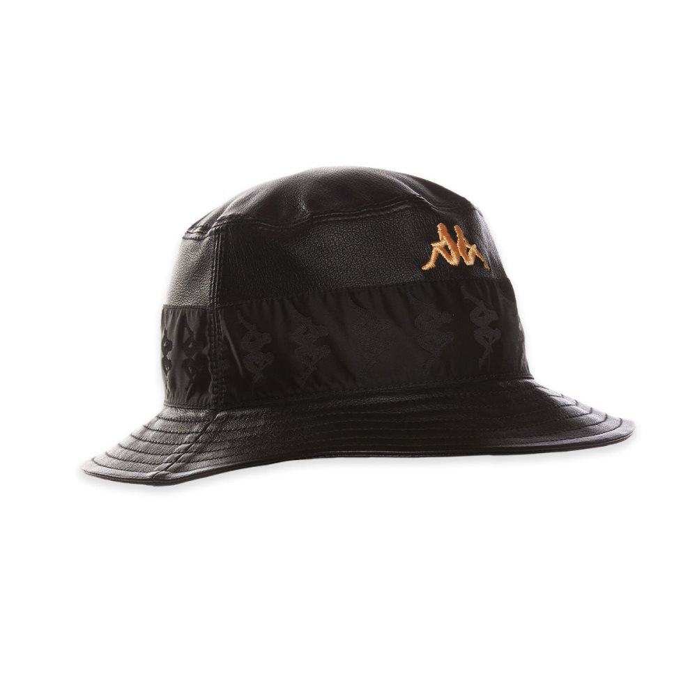Kappa 222 Banda Bucket Hats Black | ZR2368795