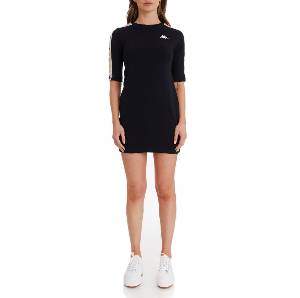 Kappa 222 Banda Calni 2 Dress Black | FZ5402689