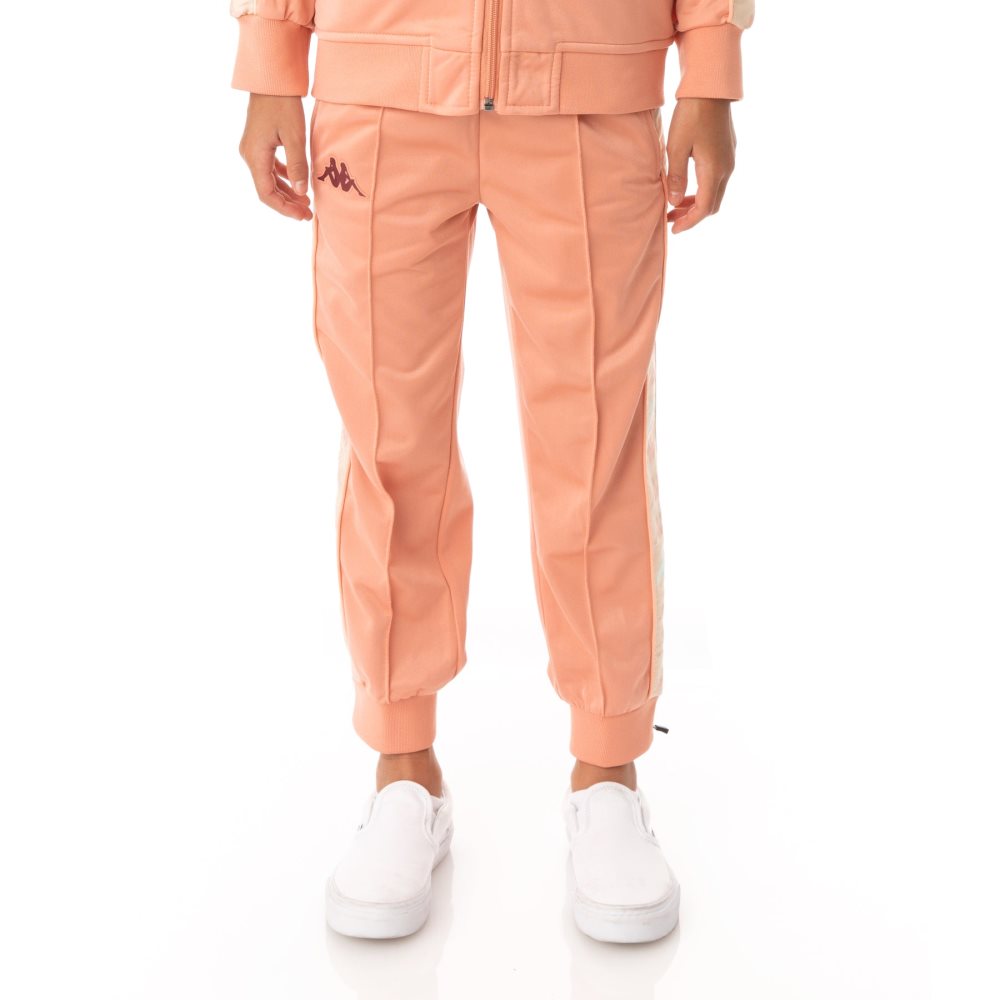 Kappa 222 Banda Deky Track Pants Pink Coral | SC1238697
