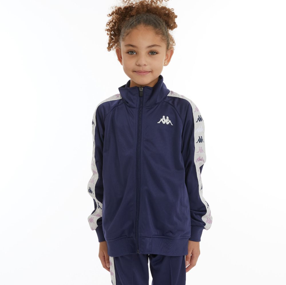 Kappa 222 Banda Dullo 2 Track Jackets Navy | GR7890524