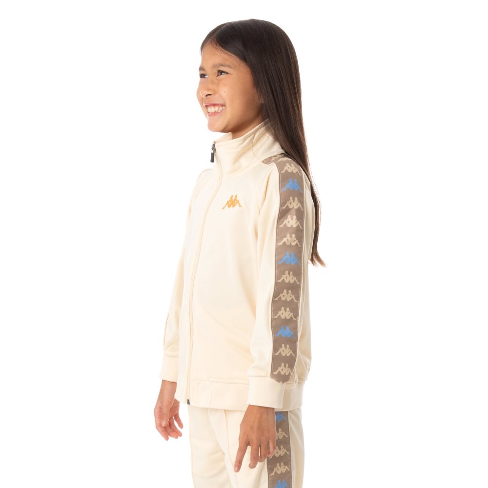 Kappa 222 Banda Dullo Track Jackets Beige | MS2354109