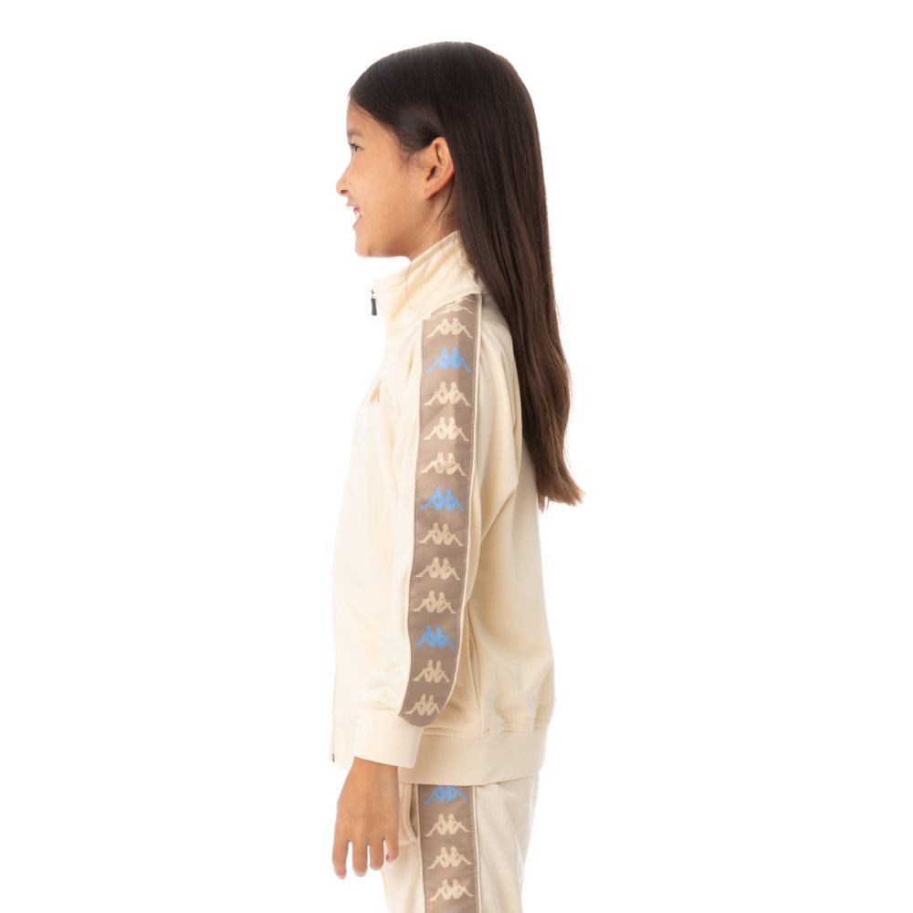 Kappa 222 Banda Dullo Track Jackets Beige | MS2354109